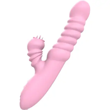 Vibrador Multifuncion con Lengua Estimuladora Efecto Calor