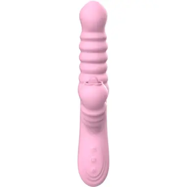 Vibrador Multifuncion con Lengua Estimuladora Efecto Calor