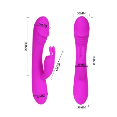Smart Vibrador con Rabbit 30 Modos Hunter | Pretty Love