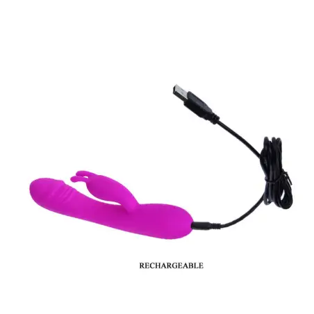 Smart Vibrador con Rabbit 30 Modos Hunter | Pretty Love
