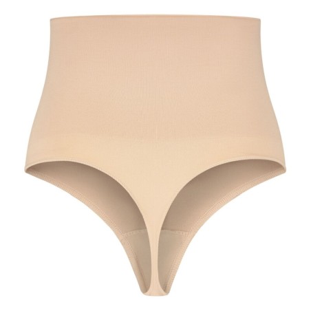 BYE-BRA - FAJA SIN COSTURAS ESTILO TANGA BEIGE TALLA L BYE BRA - UNDERWEAR
