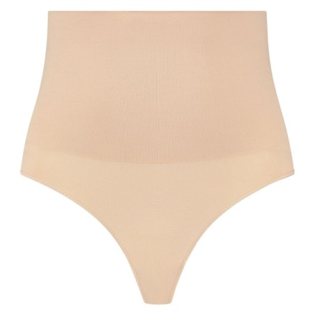 BYE-BRA - FAJA SIN COSTURAS ESTILO TANGA BEIGE TALLA L BYE BRA - UNDERWEAR