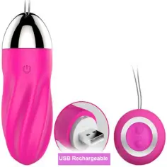 ARMONY - SWEETY HUEVO VIBRADOR ESPIRAL CONTROL REMOTO ROSA