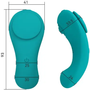 Pleasure Panty Vibrador Control Remoto 3 Velocidades Verde