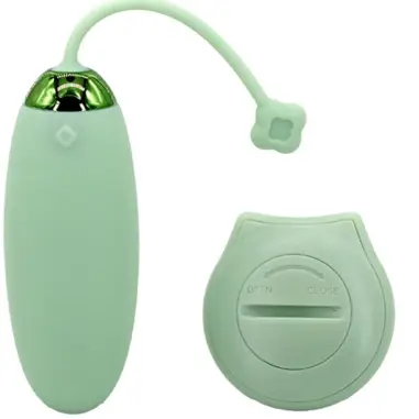 Kitty Fun Huevo Vibrador Control Remoto 10 Vibraciones Verde