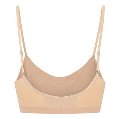 BYE-BRA - MEDIUM CONTROL SUJETADOR SIN COSTURAS BEIGE TALLA XL BYE BRA - BRAS