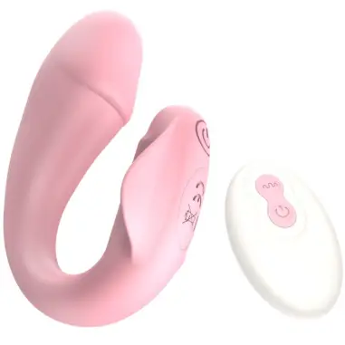 ARMONY - FRESHFUN CICI VIBRADOR STRAP-ON CONTROL REMOTO Y APP 10 VIBRACIONES ROSA