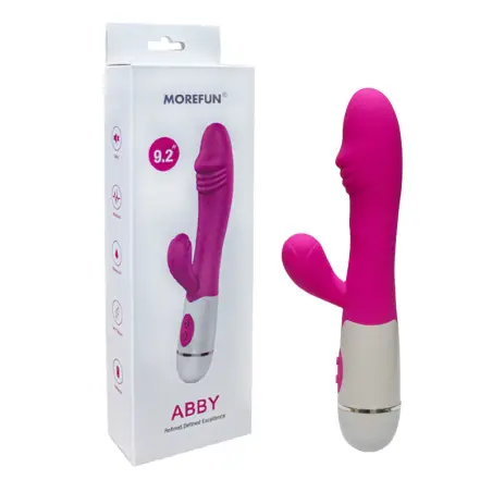 Abby Vibrador & Estimulador 16 Velocidades Rosa | Armony