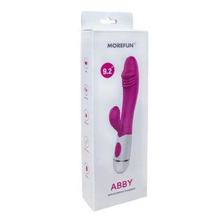 Abby Vibrador & Estimulador 16 Velocidades Rosa | Armony