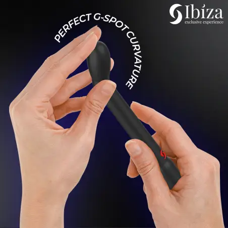 Vibrador de Punto G con Vibración Negro - Recargable | Ibiza