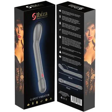 Vibrador de Punto G con Vibración Negro - Recargable | Ibiza
