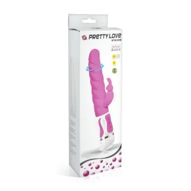 Smart Steven Rabbit Rosa - Rotación | Pretty Love