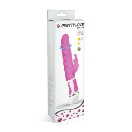 Smart Steven Rabbit Rosa - Rotación | Pretty Love
