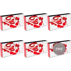 EXPERIENCE - BDSM FETISH KIT SERIE ROJO 5+1 GRATIS