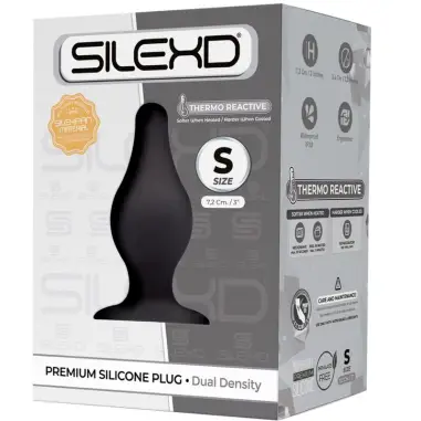Modelo 2 Plug Anal Silicona Premium Silexpan Premium