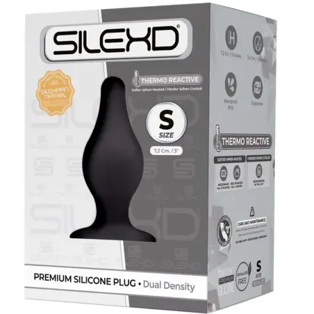 Modelo 2 Plug Anal Silicona Premium Silexpan Premium