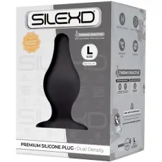 SILEXD - MODELO 2 PLUG ANAL SILICONA PREMIUM SILEXPAN PREMIUM TERMORREACTIVO TALLA L 2