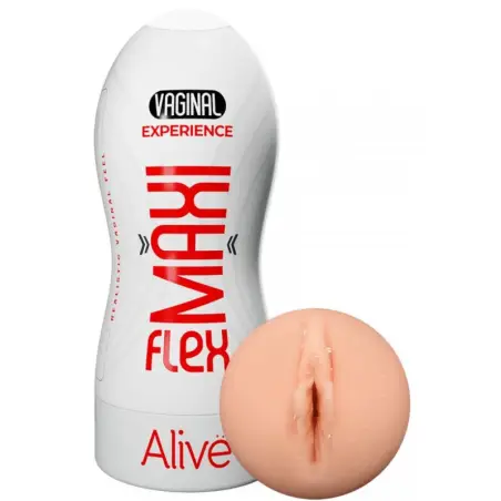 Maxi Flex Masturbador Masculino Vagina Talla L | Alive
