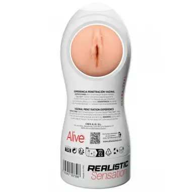 Maxi Flex Masturbador Masculino Vagina Talla L | Alive