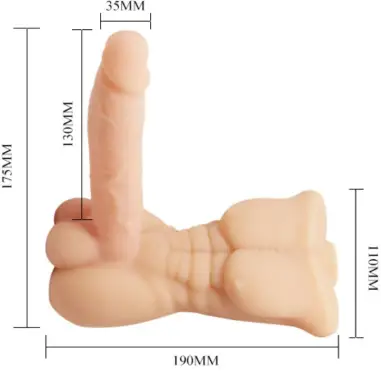 Temptation Bigger Man con Vibración - Vibrador | Baile