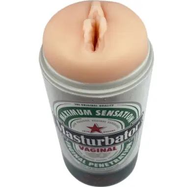 Masturbador Masculino Vagina Lata Cerveza | Alive
