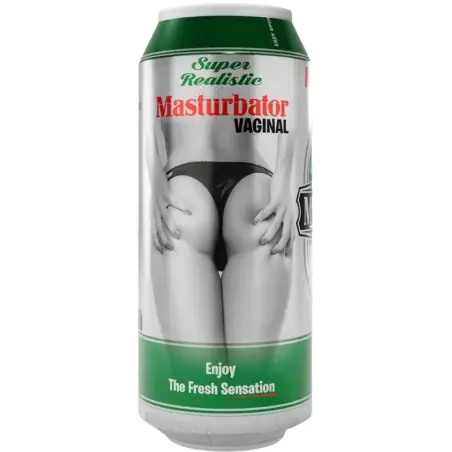 Masturbador Masculino Vagina Lata Cerveza | Alive