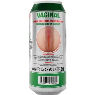 Masturbador Masculino Vagina Lata Cerveza | Alive