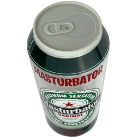 Masturbador Masculino Vagina Lata Cerveza | Alive