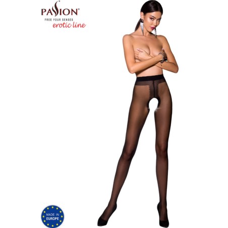 PASSION - TIOPEN 007 MEDIAS NEGRO 1/2 20 DEN PASSION WOMAN GARTER & STOCK