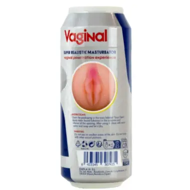 Red Doll Masturbador Masculino Vagina Lata Bebida Energética