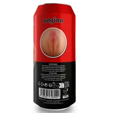 Masturbador Masculino Vagina Lata Cerveza Estela Galáctica