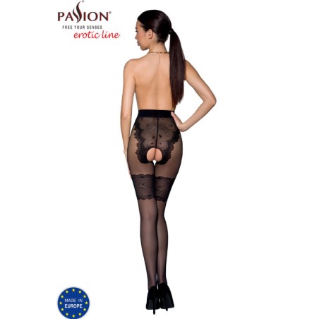 PASSION - TIOPEN 013 MEDIAS NEGRO 1/2 20/40 DEN PASSION WOMAN GARTER & STOCK
