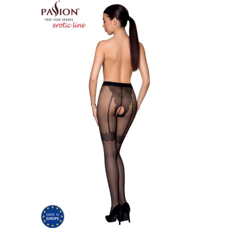 PASSION - TIOPEN 016 MEDIAS NEGRO 3/4 20 DEN PASSION WOMAN GARTER & STOCK