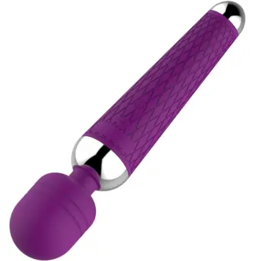 Masajeador & Vibrador Cabeza Flexible Violeta | Armony