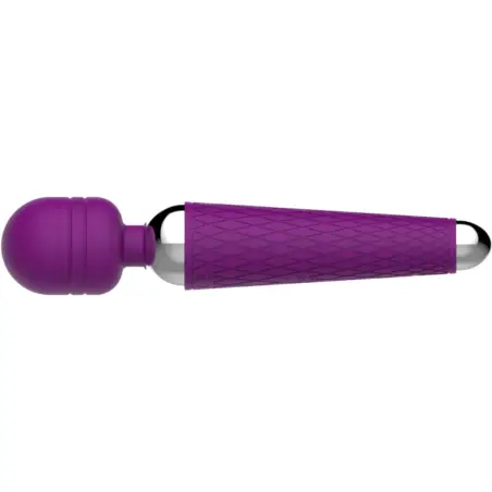 Masajeador & Vibrador Cabeza Flexible Violeta | Armony