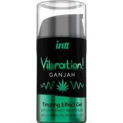 INTT - POTENTE ESTIMULANTE ÍNTIMO GEL VIBRADOR LIQUIDO CANNABIS 15ML INTT UNISEX AROUSAL GEL