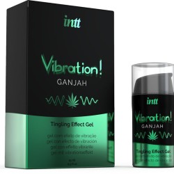 INTT - POTENTE ESTIMULANTE ÍNTIMO GEL VIBRADOR LIQUIDO CANNABIS 15ML INTT UNISEX AROUSAL GEL 2