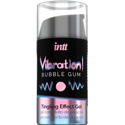 INTT - POTENTE ESTIMULANTE ÍNTIMO GEL VIBRADOR LIQUIDO CHICLE 15ML INTT UNISEX AROUSAL GEL