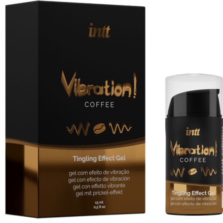 INTT - POTENTE ESTIMULANTE ÍNTIMO GEL VIBRADOR LIQUIDO CAFÉ 15ML INTT UNISEX AROUSAL GEL