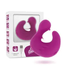 COVERME - DEDAL PATO ESTIMULADOR DE SILICONA RECARGABLE  DUCKYMANIA