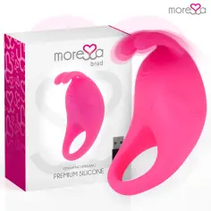 MORESSA - BRAD PREMIUM SILICONE RECARGABLE ROSA 2