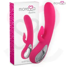 MORESSA - DUSTIN SUCCIONADOR CLITORIAL Y POTENTE VIBRACIÓN PREMIUM SILICONE RECARGABLE