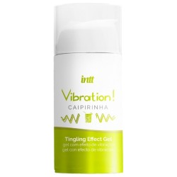 INTT - POTENTE ESTIMULANTE ÍNTIMO GEL VIBRADOR LIQUIDO CAIPIRINHA 15 ML INTT UNISEX AROUSAL GEL