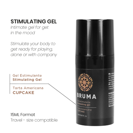 BRUMA - ORGASM GEL SABOR TARTA AMERICANA BRUMA