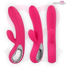 MORESSA - TROY MASAJEADOR PUNTO G Y CLITORIS PREMIUM SILICONE RECARGABLE 2