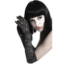 CHILIROSE - CR 3071 GUANTES NEGRO CHILIROSE ACCESORIES