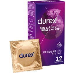 DUREX - PRESERVATIVOS SIN LATEX 12 UNIDADES DUREX CONDOMS