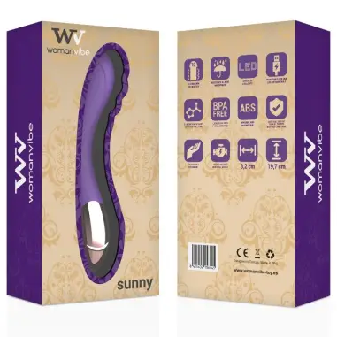 Sunny Vibrador Recargable Silicona - 10 Modos | Womanvibe