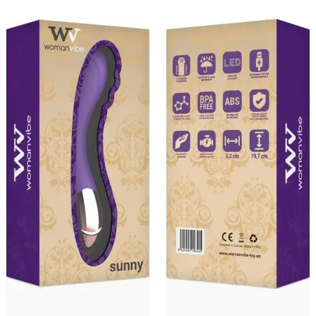 Sunny Vibrador Recargable Silicona - 10 Modos | Womanvibe