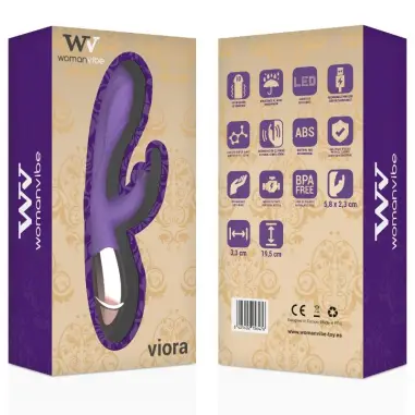 Viora Vibrador Recargable Silicona - 10 Modos | Womanvibe